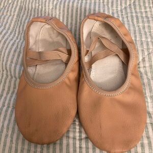 Stelle Girls Ballet Slippers Soft Leather Upper Flexible Sole Sz 10